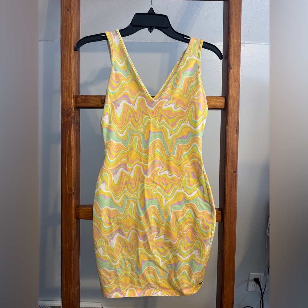 Wild Fable Pastel Swirl Sleeveless Top